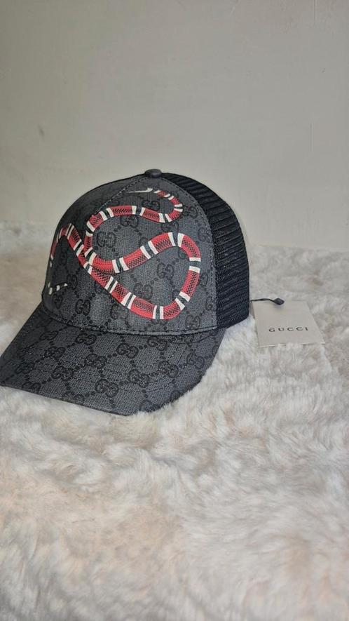 Gucci snake GG pet., Kleding | Heren, Hoeden en Petten, Zo goed als nieuw, One size fits all, Ophalen