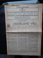 oude krant van 1945, Verzamelen, Tijdschriften, Kranten en Knipsels, Ophalen of Verzenden, 1940 tot 1960, Nederland, Krant