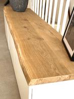 Ikea Besta bovenblad van 4cm rustiek eiken hout, Eikenhout, Nieuw, Ophalen of Verzenden, Minder dan 100 cm