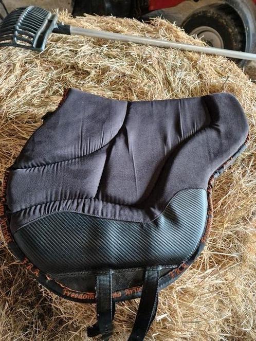 Z.G.A.N. Bareback Pad F.R.A. Dardo zwart, Dieren en Toebehoren, Paarden en Pony's | Overige Paardenspullen, Zo goed als nieuw