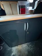 Metalen kast met roldeuren, Huis en Inrichting, Met plank(en), 100 tot 150 cm, Ophalen of Verzenden, Zo goed als nieuw