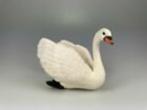 Schleich zwaan uit 70468, dierfiguur, Ophalen of Verzenden, Gebruikt, Vogel, Beeldje of Figuurtje