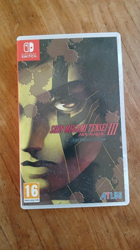 Shin Megami Tensei III Nocturne (SMT3) - Nintendo Switch, Spelcomputers en Games, Games | Nintendo Switch, Zo goed als nieuw, Role Playing Game (Rpg)