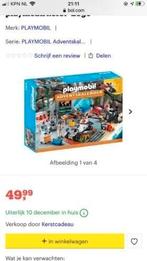 playmobil nieuw in doos professor politie onderzoeker €50,—, Kinderen en Baby's, Speelgoed | Playmobil, Ophalen of Verzenden, Nieuw