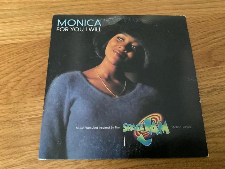 CD Single - Monica - For You I Will van Space Jam, Cd's en Dvd's, Cd Singles, Gebruikt, R&B en Soul, 1 single, Maxi-single, Verzenden