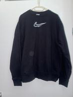 Nike trui sweater L zwart zwarte swoosh mooi, Maat 52/54 (L), Verzenden, Zwart, Nike