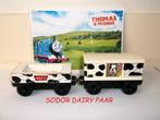 Houten Sodor Dairy Paar, Thomas de Trein Houten Series, Kinderen en Baby's, Speelgoed | Thomas de Trein, Ophalen of Verzenden