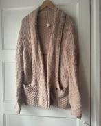 Fijn warm roze wollen alpaca vest By-Bar maat M 38 40, Ophalen of Verzenden, Zo goed als nieuw, Maat 38/40 (M), Roze