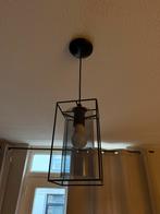 Moderne Hanglamp met Glazen Kap, Ophalen of Verzenden, Zo goed als nieuw, Glas, Minder dan 50 cm
