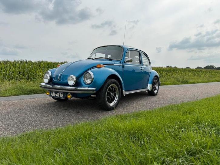 Volkswagen kever 1303, Auto's, Volkswagen, Bedrijf, Beetle (Kever), Benzine, Hatchback, Handgeschakeld, Geïmporteerd, Blauw, Ophalen