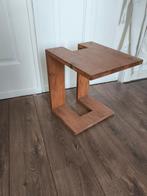 Houten Bijzettafel - Uniek Design, Ophalen, Minder dan 45 cm, Minder dan 55 cm, Gebruikt