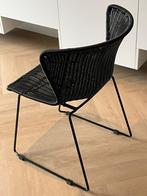 Eetkamerstoel WOOOD Wings kleur zwart BINNEN & BUITEN, Huis en Inrichting, Stoelen, Ophalen, Zo goed als nieuw, Zwart