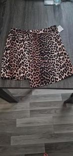 91)Te koop nieuwe panter skort(broek/rok) 1maat ongv.38/42, Maat 38/40 (M), Bruin, Nieuw, Ophalen of Verzenden