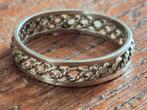 Zilveren ring 068 maat 17.5, Ophalen of Verzenden, 17 tot 18, Dame, Zilver