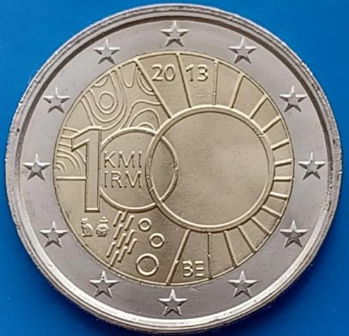 België 2 Euro "100 Jaar KMI" 2013, Postzegels en Munten, Munten | Europa | Euromunten, Losse munt, 2 euro, België, Verzenden