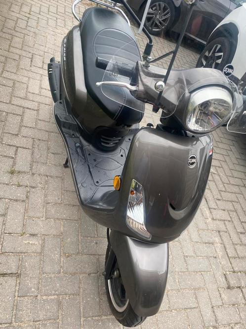 Sym Fiddle 2 50s scooter -25km/h in perfecte staat, Fietsen en Brommers, Scooters | SYM, Zo goed als nieuw, Fiddle, Maximaal 25 km/u