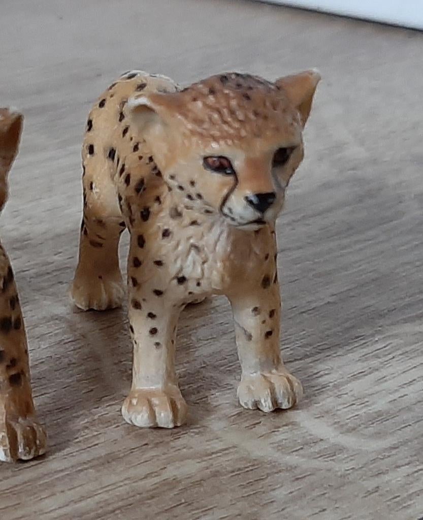 Schleich cheeta 14327, Ophalen of Verzenden, Zo goed als nieuw, Wild dier, Beeldje of Figuurtje