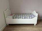 Leuk juniorbed, in goede staat!, Ophalen, Gebruikt, 70 tot 85 cm, 140 tot 160 cm