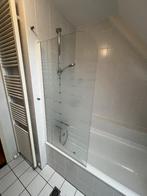 Glazen badwand, Ophalen, Gebruikt, Glas, Bad