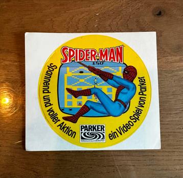 Vintage Spider-Man Parker Sticker beschikbaar voor biedingen