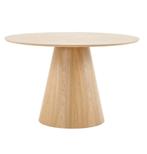 Showmodel eettafel ivar rond naturel, Huis en Inrichting, Tafels | Eettafels, Ophalen, Zo goed als nieuw, Rond, 100 tot 150 cm