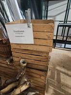 gebruikte netten fruit fruitkisten L50 b40 h30. oud vintage., Ophalen, Minder dan 50 cm, Gebruikt, 50 tot 100 cm