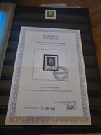 A156 Duitsland bund hand stempel muster met cert, Postzegels en Munten, Ophalen of Verzenden, Verzamelalbum