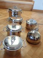 RVS pannenset van Brabantia, Ophalen, Pannenset, Zo goed als nieuw, Rvs