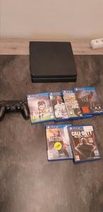 Playstation 4 inclusief spellen en controller, Spelcomputers en Games, Spelcomputers | Sony PlayStation 4, Ophalen, Zo goed als nieuw