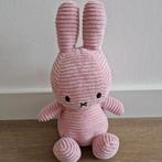 Knuffel Nijntje Miffy rib roze oudroze 29 cm corduroy K5520, Konijn, Ophalen of Verzenden, Zo goed als nieuw