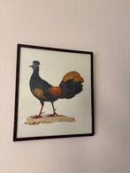 Vintage retro schilderij, Huis en Inrichting, Woonaccessoires | Schilderijen, Tekeningen en Foto's, Minder dan 50 cm, Gebruikt