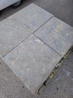 Chinees hardsteen tegels 50/50 ,3cm dik  21m2, Tuin en Terras, Ophalen, Gebruikt, Natuursteen, Terrastegels