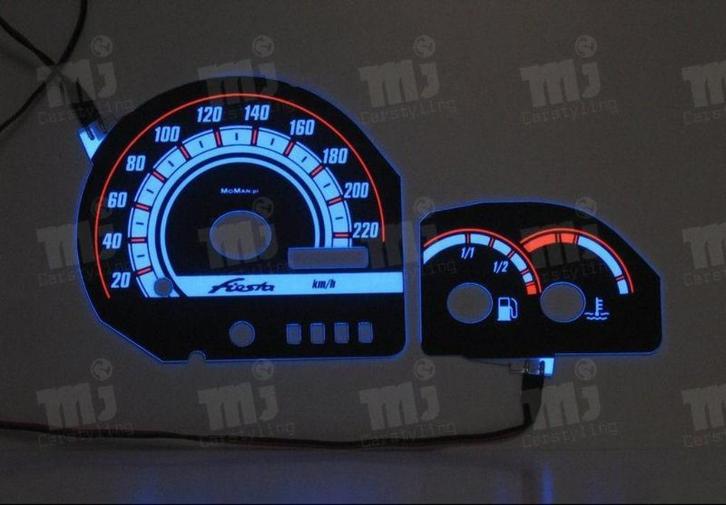 Ford Fiesta MK3 - Indiglo Tellerplaten, Auto diversen, Tuning en Styling, Ophalen of Verzenden