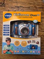 Vtech Kidizoom Duo DX kinder camera blauw, Ophalen of Verzenden, Gebruikt, Elektronica, Met geluid