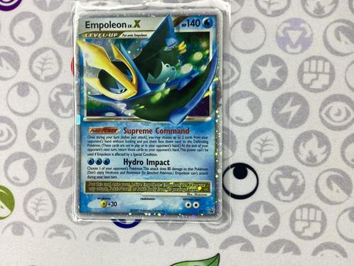 Pokemon TCG Empoleon lv. X DP11. Holo., Hobby en Vrije tijd, Verzamelkaartspellen | Pokémon, Zo goed als nieuw, Losse kaart, Ophalen of Verzenden