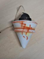 Vintage Hanglamp met Oranje Design, Huis en Inrichting, Lampen | Hanglampen, Gebruikt, N.v.t., N.v.t., Ophalen of Verzenden
