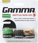 GAMMA Overgrip Reptile Skin (3-Pack), Overige merken, Grip of Snaar, L00, Nieuw
