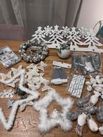 Kerst artikelen zilver wit pakketje, Huis en Inrichting, Ophalen, Zo goed als nieuw