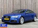 Audi A5 Sportback 1.8 TFSI S-Edition Sport, SEPANG BLUE, BLA, Auto's, Audi, Gebruikt, 4 cilinders, Origineel Nederlands, Bedrijf