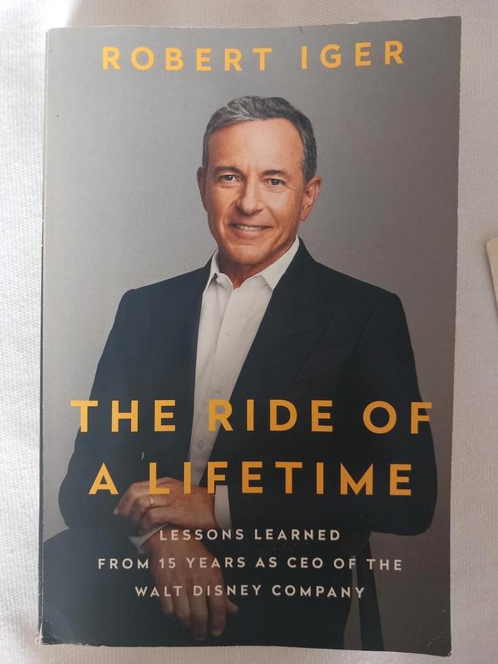 The ride of a lifetime - ceo walt Disney company robert iger, Boeken, Essays, Columns en Interviews, Gelezen, Ophalen of Verzenden