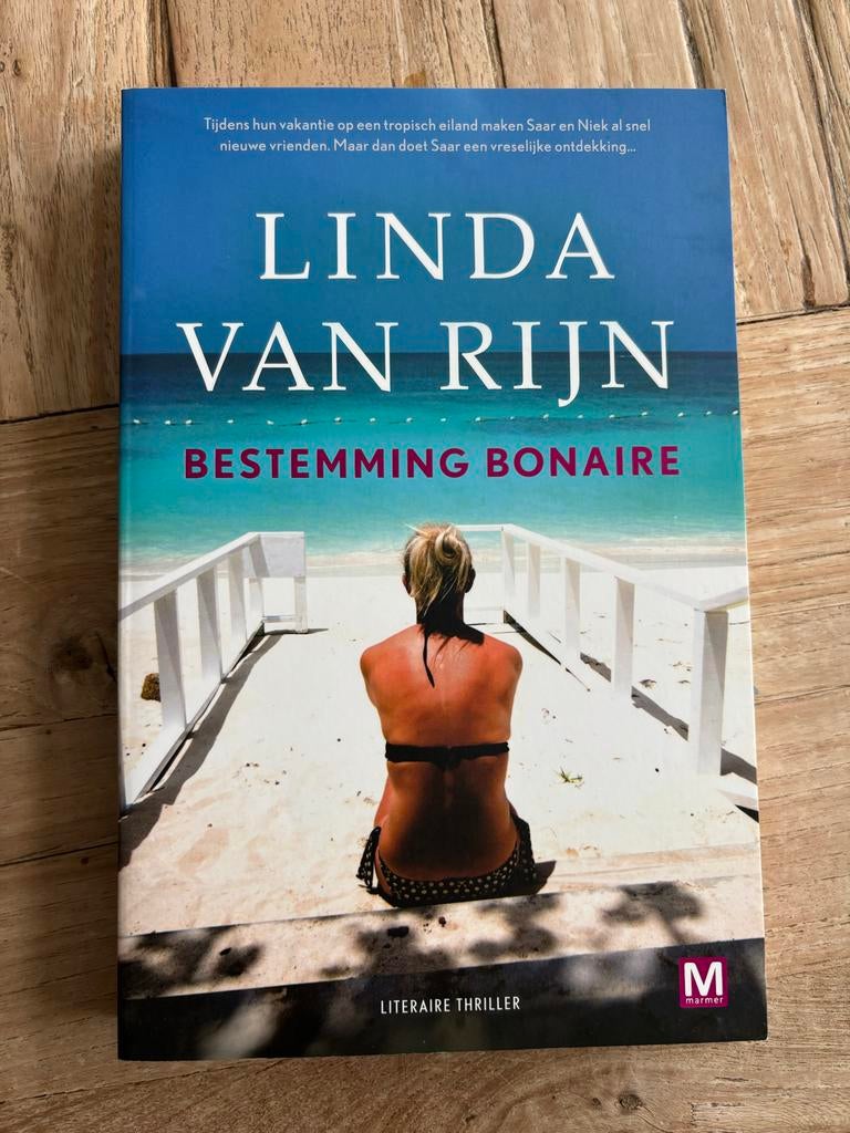 Bestemming Bonaire - Linda van Rijn, Boeken, Ophalen, Zo goed als nieuw, Nederland