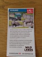 Kortingsbon voor Wildlands Emmen, Tickets en Kaartjes, Recreatie | Dierentuinen, Drie personen of meer, Kortingskaart
