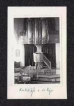 Foto Katwijk a.d. Rijn Kerk Interieur Orgel., Foto, Ophalen of Verzenden, Zo goed als nieuw, 1940 tot 1960