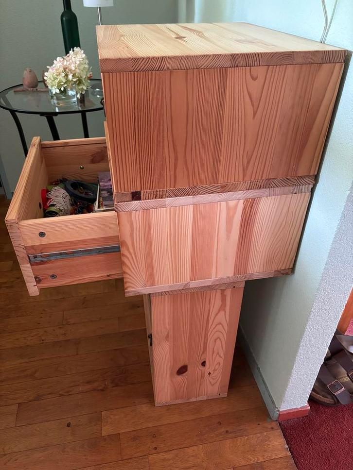 Grenen Ladekastjes, Huis en Inrichting, Kasten | Kledingkasten, Gebruikt, Minder dan 100 cm, Minder dan 50 cm, 25 tot 50 cm, Met lade(s)