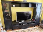 TV Stand with side shelves, Ophalen, Gebruikt, DIY construction, 200 cm of meer