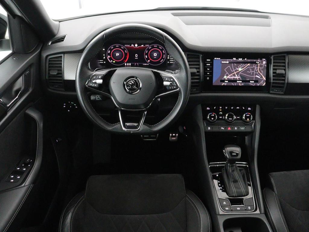 Skoda Kodiaq 1.5 TSI Sportline 7 Persoons | Panoramadak | St, Auto's, 4 cilinders, 150 pk, Wit, Origineel Nederlands