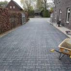 gezocht h klinkers 240m2 zwart, Tuin en Terras, Tegels en Klinkers, Ophalen, Beton, 10 m² of meer, Klinkers