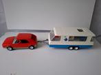 Play Mobil caravan en auto, Kinderen en Baby's, Speelgoed | Playmobil, Ophalen of Verzenden, Zo goed als nieuw, Complete set