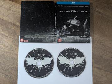 The Dark Knight Rises 2 Discs Steelbook/Steelcase Bluray beschikbaar voor biedingen