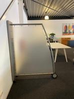 Scheidingswand / roomdivider verrijdbaar 179hx140b cm, Ophalen of Verzenden, Gebruikt